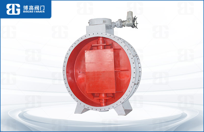 電動(dong)通風法(fa)蘭蝶閥(fá)