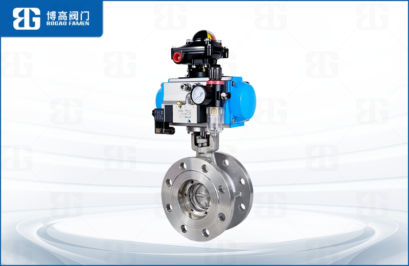 不鏽鋼(gang)氣動法(fa)蘭中線(xiàn)蝶閥