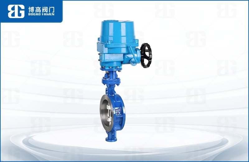 電(diàn)動對夾(jia)式硬密(mi)封蝶閥(fa)