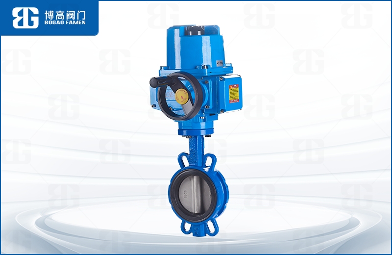 電(dian)動對夾(jia)式中線(xian)蝶閥