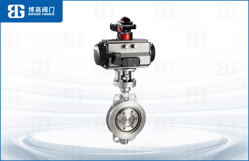 氣(qì)動硬密(mì)封對夾(jia)蝶閥