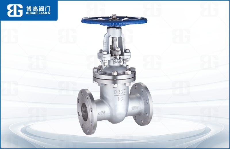 不(bú)鏽鋼楔式法蘭閘(zha)閥